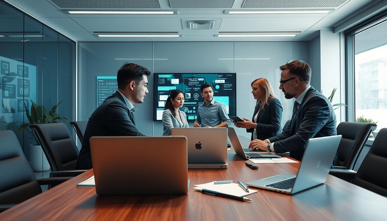 Enterprise software dashboards and business process automation